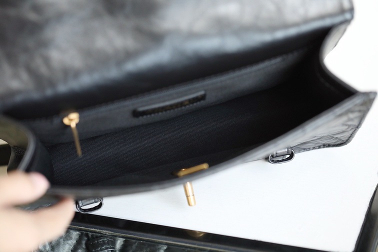 Chanel Flat Goatskin Vat Black Ss2022