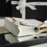 Chanel Flat Goatskin Vat White Ss2022