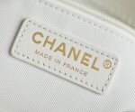 Chanel Flat Goatskin Vat White Ss2022
