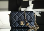 Chanel Mini Flat Caviar Black Ss2022