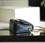 Chanel Mini Flat Caviar Black Ss2022