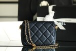 Chanel Mini Flat Caviar Black Ss2022