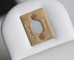 Chanel Mini Flat Goatskin White Ball Chain Ss2022