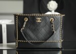 Chanel Tote Bag Lambskin Black Ss2022