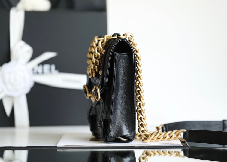 Chanel Woc Goatskin Vat Black Ss2022