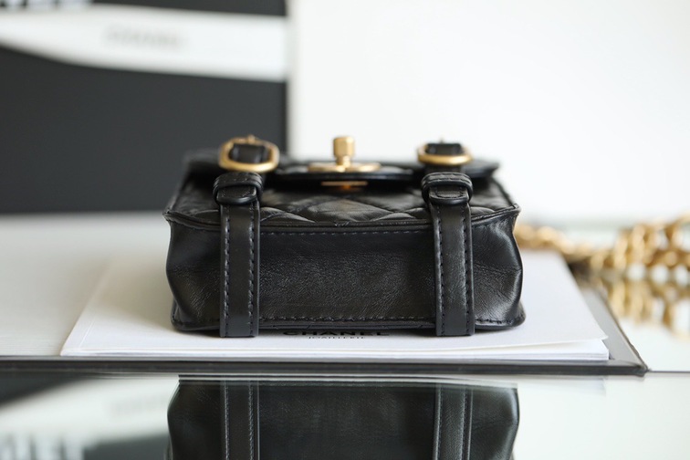 Chanel Woc Goatskin Vat Black Ss2022