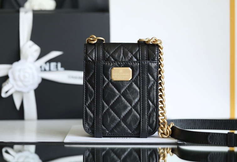 Chanel Woc Goatskin Vat Black Ss2022