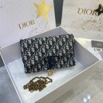 Dior Clutch Oblique With Chain Ss2022