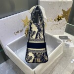 Dior D Lite Animal Navy Blue Ss2022