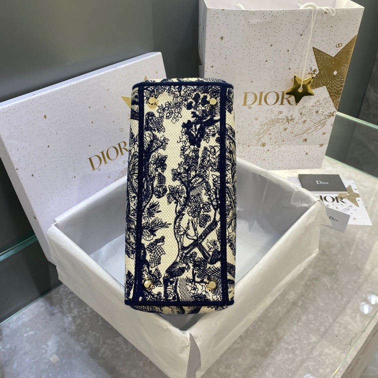 Dior D Lite Animal Navy Blue Ss2022