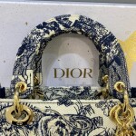 Dior D Lite Animal Navy Blue Ss2022