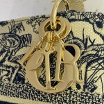 Dior D Lite Animal Navy Blue Ss2022