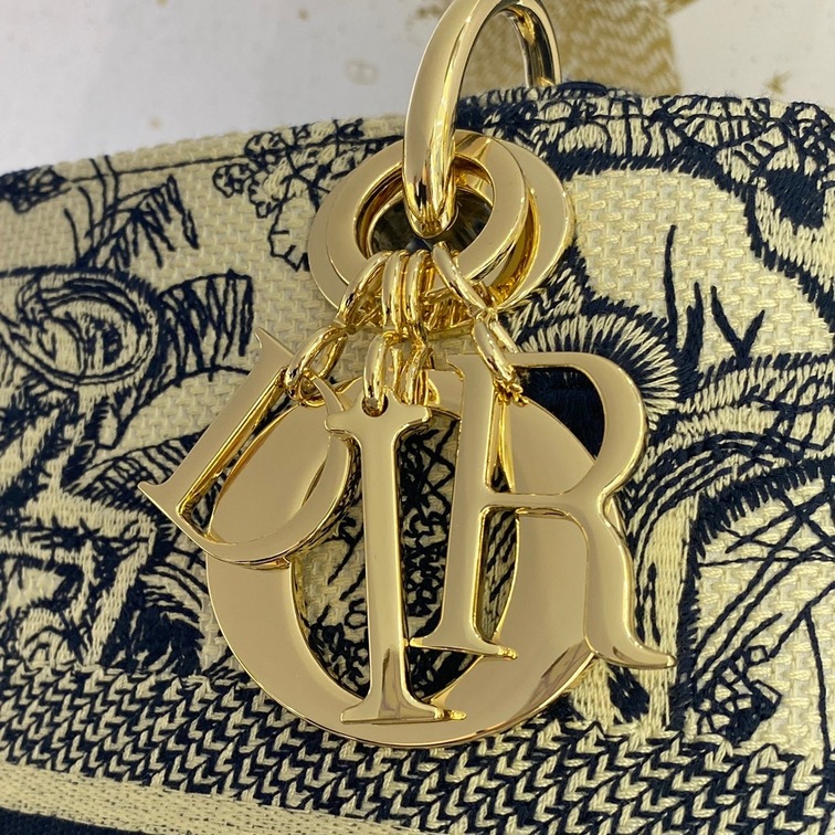 Dior D Lite Animal Navy Blue Ss2022