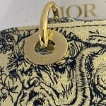 Dior D Lite Animal Navy Blue Ss2022