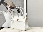Dior Lady Handbag White Ss2022