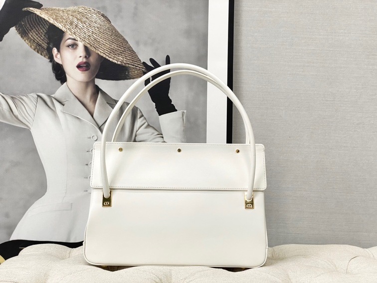 Dior Lady Handbag White Ss2022