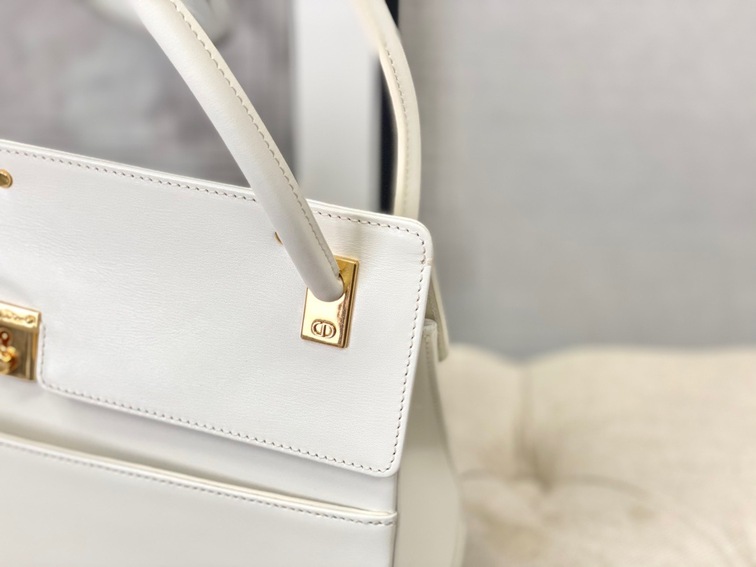 Dior Lady Handbag White Ss2022