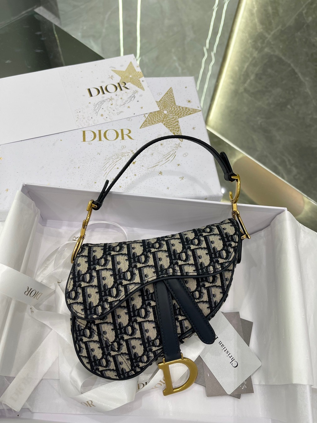 Dior Mini Saddle Oblique Ss2022