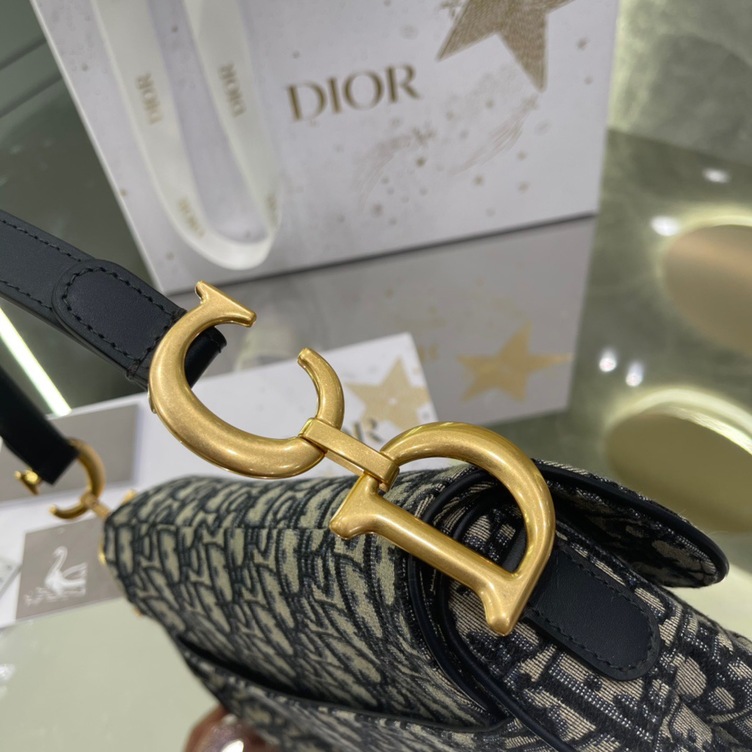 Dior Saddle Oblique Navy Blue Ss2022