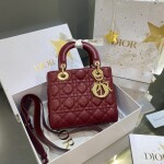 Dior Small Lady Red Ss2022