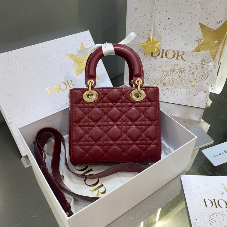 Dior Small Lady Red Ss2022
