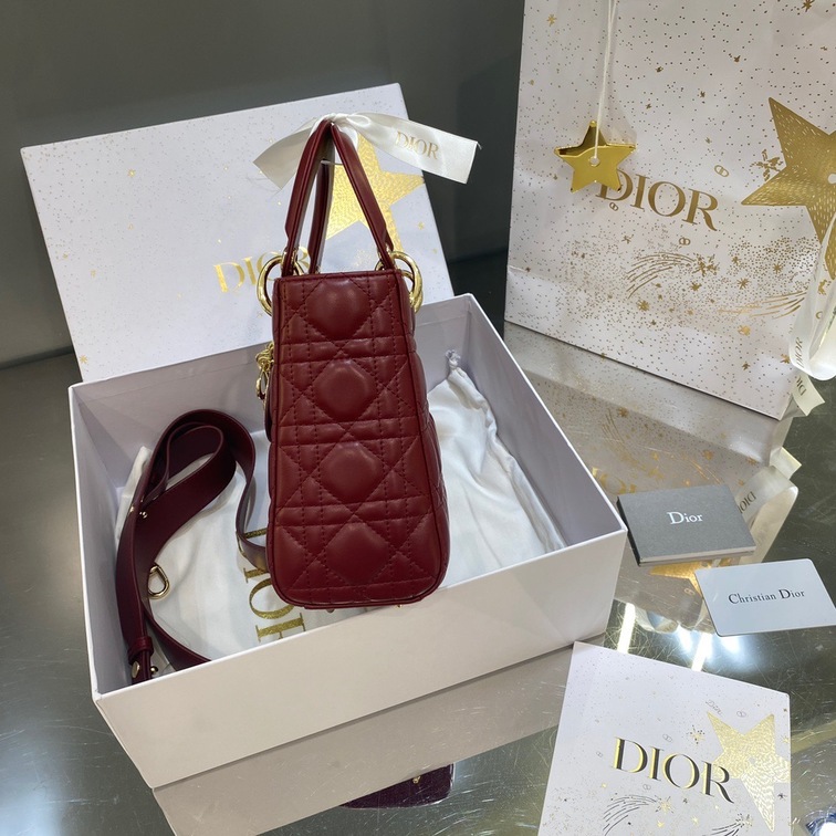 Dior Small Lady Red Ss2022