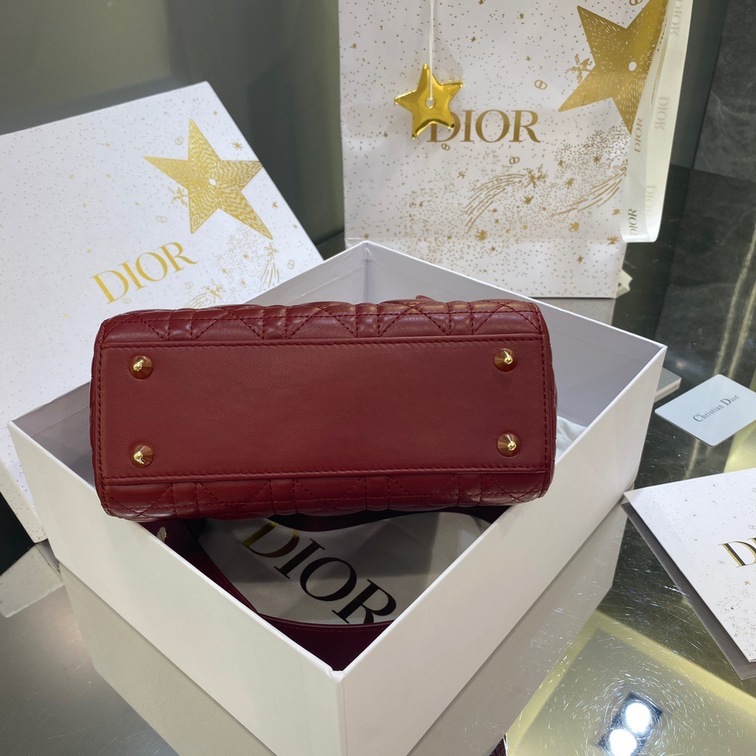 Dior Small Lady Red Ss2022