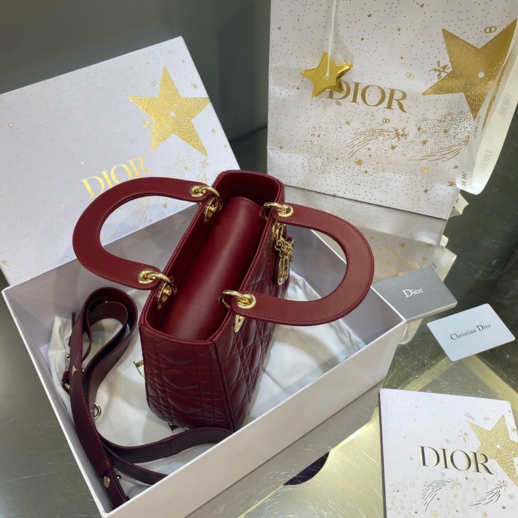 Dior Small Lady Red Ss2022