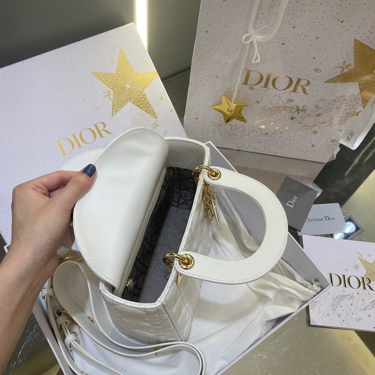 Dior Small Lady White Ss2022