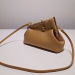 Fendi First Bag Brown Snakeskin Ss2022