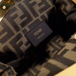 Fendi First Bag Brown Snakeskin Ss2022