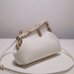Fendi First Bag White Cros Himalaya Ss2022