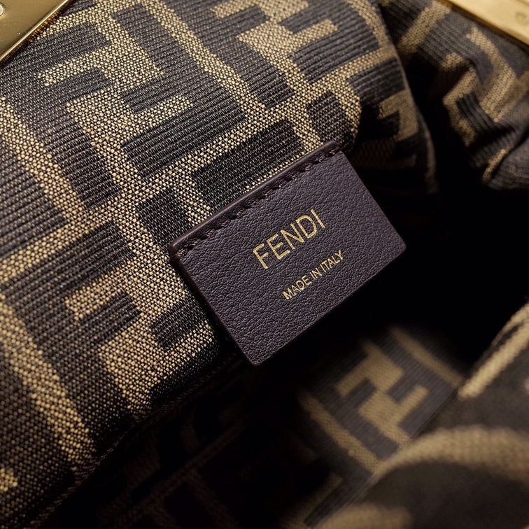 Fendi First Bag White Cros Himalaya Ss2022