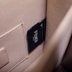 Fendi Handbag Logo 19 Brown Ss2022