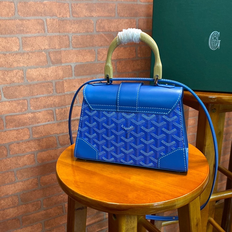 Goyard Saigon Mini Bag Blue Ss2022