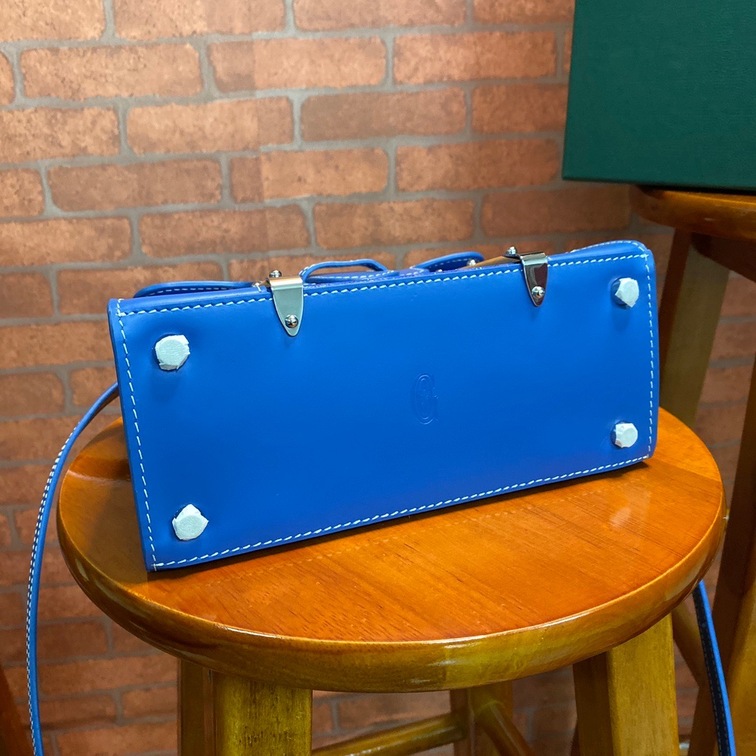 Goyard Saigon Mini Bag Blue Ss2022