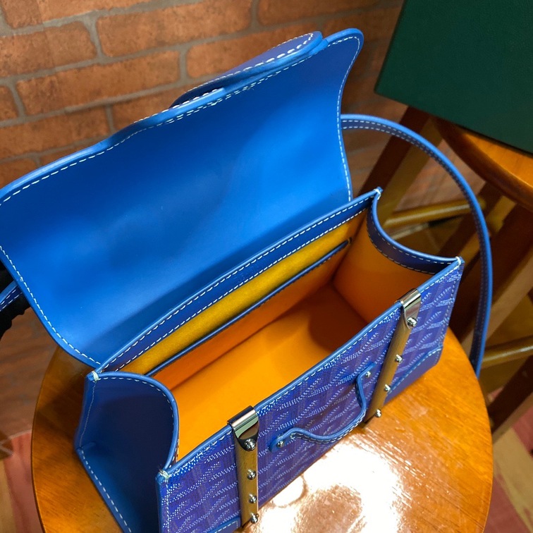 Goyard Saigon Mini Bag Blue Ss2022