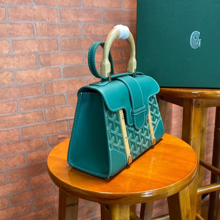 Goyard Saigon Mini Bag Dark Green Ss2022