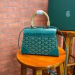Goyard Saigon Mini Bag Dark Green Ss2022