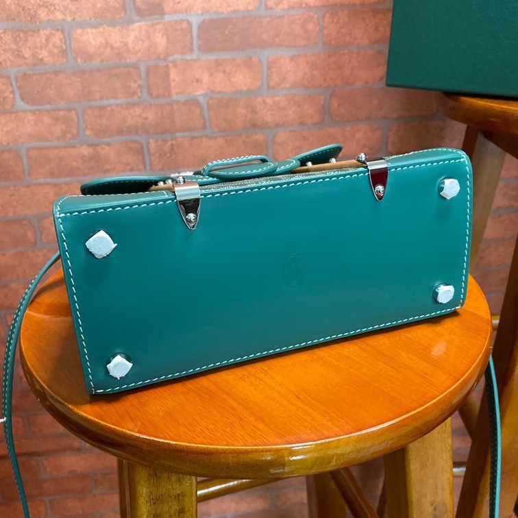 Goyard Saigon Mini Bag Dark Green Ss2022