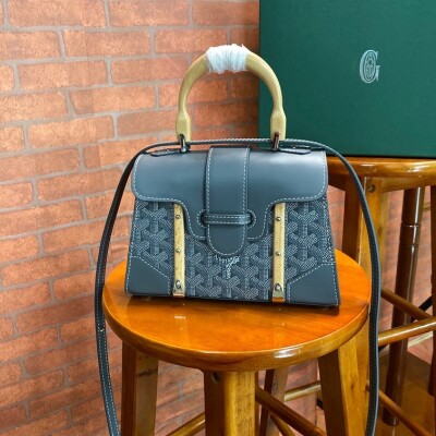 Goyard Saigon Mini Bag Gray Ss2022