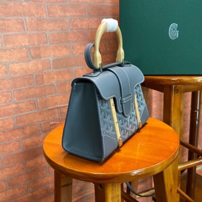 Goyard Saigon Mini Bag Gray Ss2022