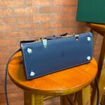 Goyard Saigon Mini Bag Navy Blue Ss2022