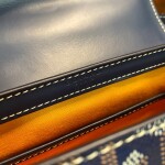 Goyard Saigon Mini Bag Navy Blue Ss2022