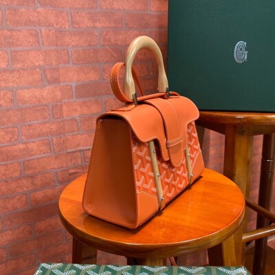 Goyard Saigon Mini Bag Orange Ss2022