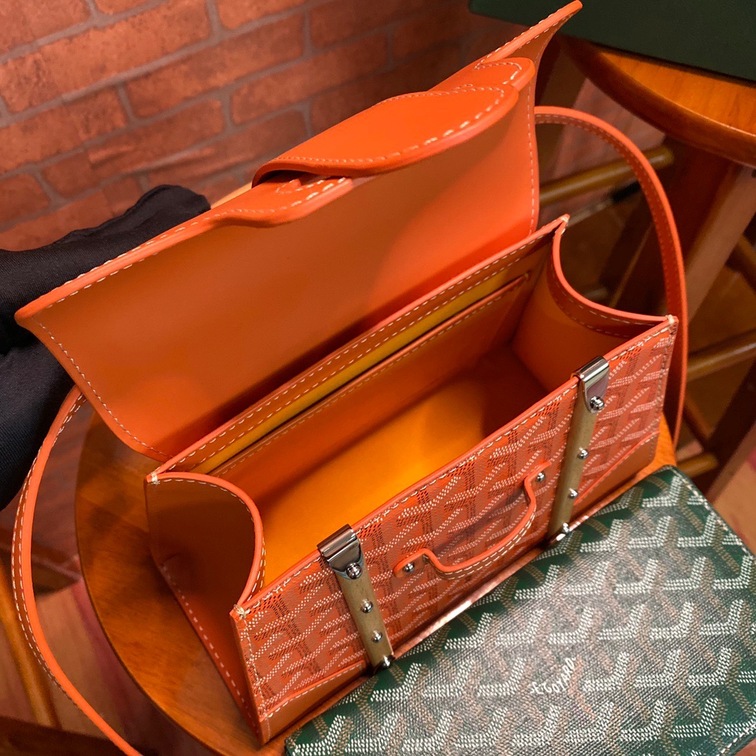 Goyard Saigon Mini Bag Orange Ss2022