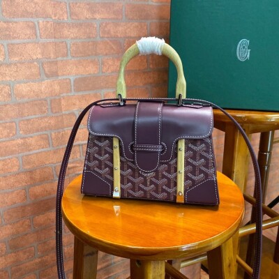 Goyard Saigon Mini Bag Purple Ss2022