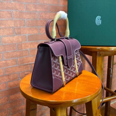 Goyard Saigon Mini Bag Purple Ss2022