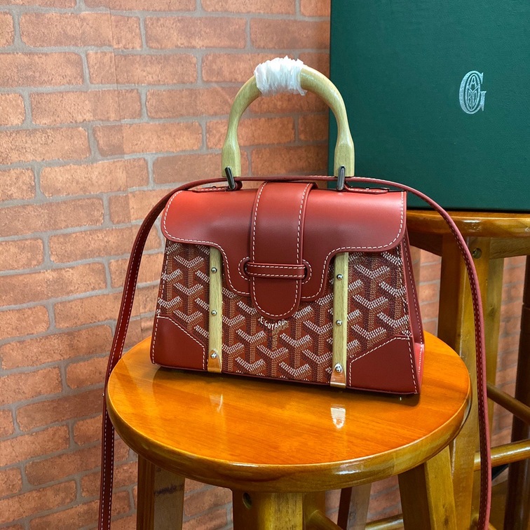 Goyard Saigon Mini Bag Red Ss2022