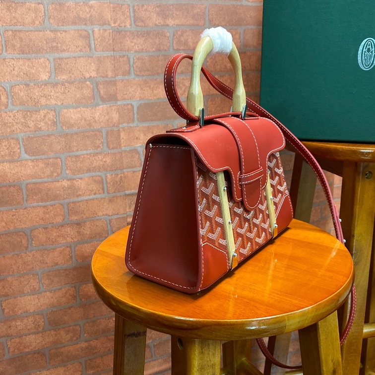 Goyard Saigon Mini Bag Red Ss2022